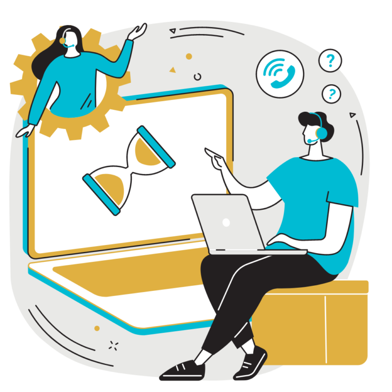 URA inteligente, discador automático