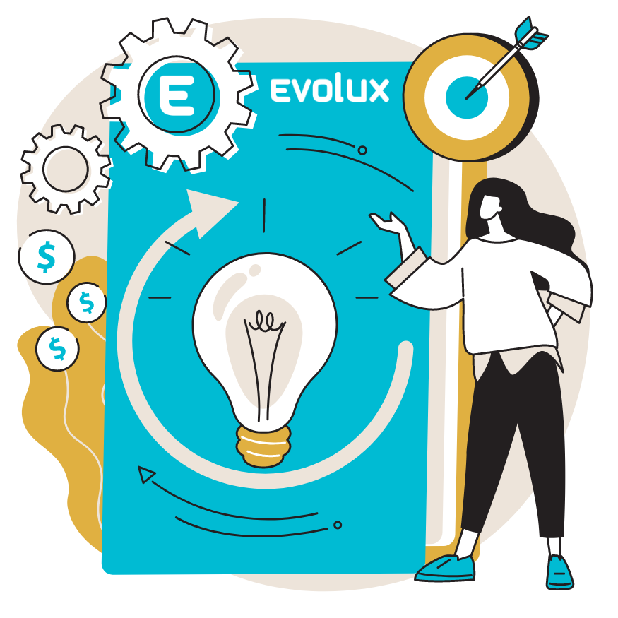 ilustração discador evolux